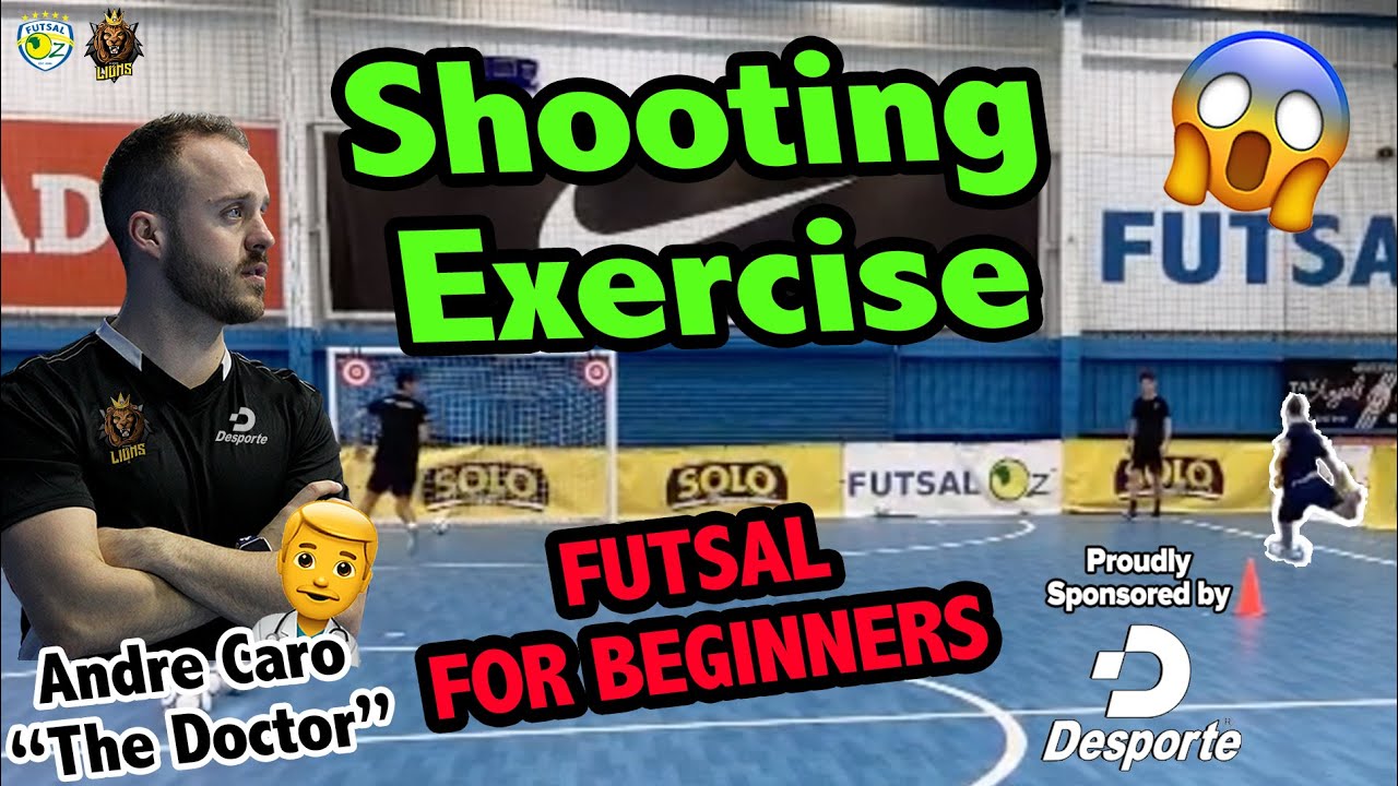 FUTSAL SHOOTING EXERCISE FOR BEGINNERS