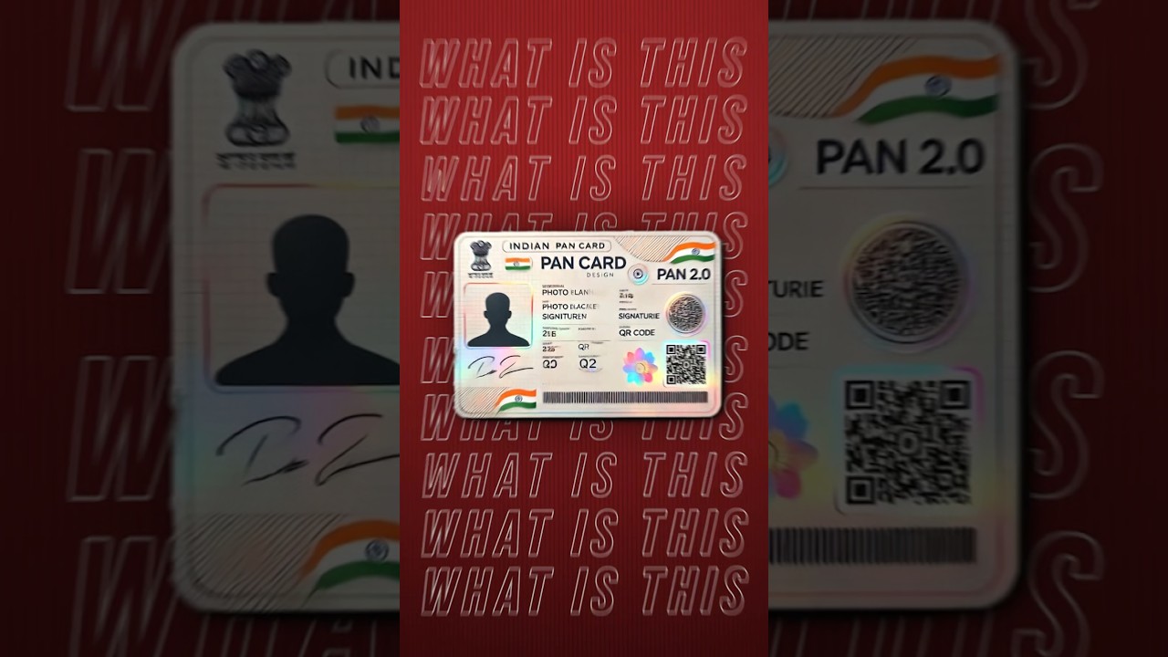 Pan Card 2.0 Online! #pancard #newpancard #shorts #epancard #panupdate #digitalindia