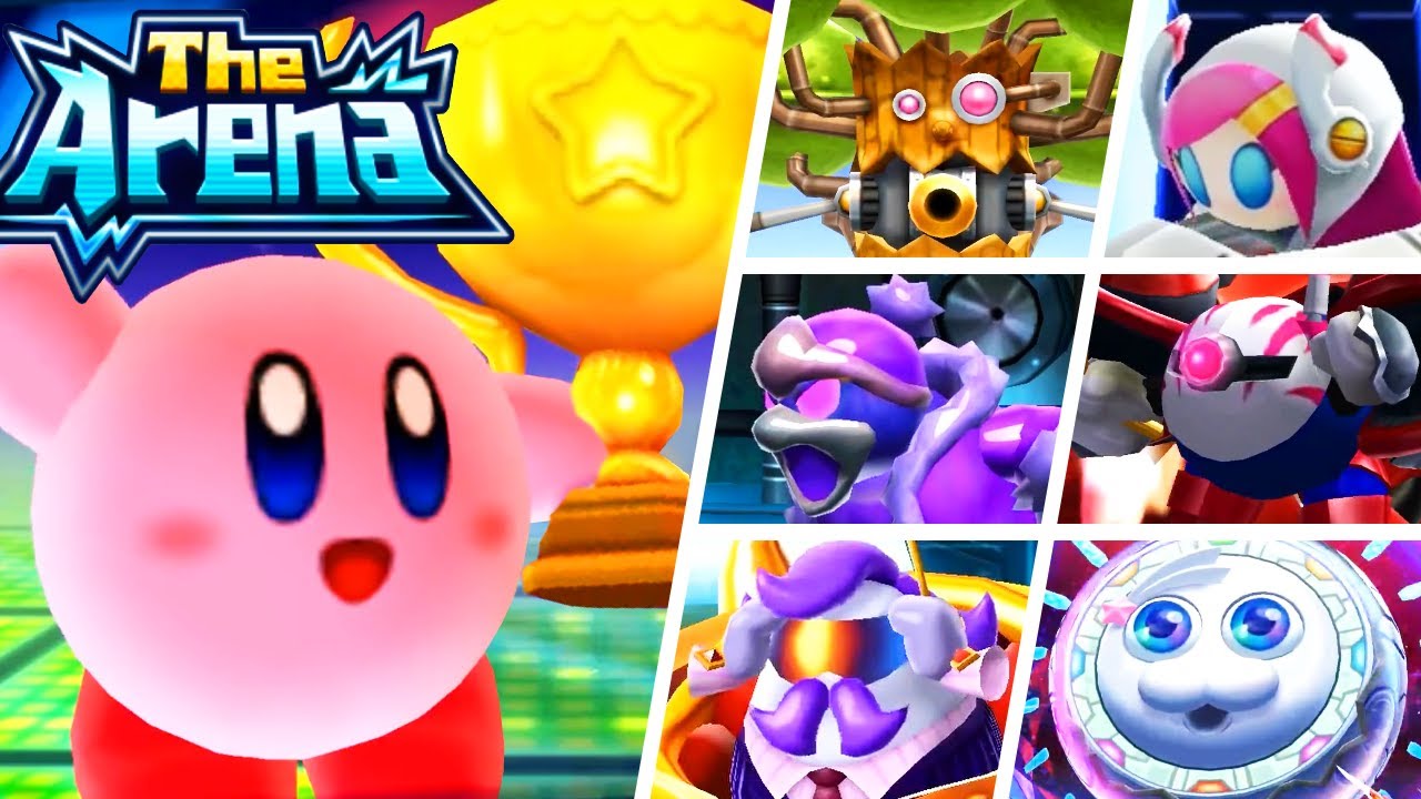 Kirby: Planet Robobot - The Arena - No Damage + No Copy Ability 100% Walkthrough