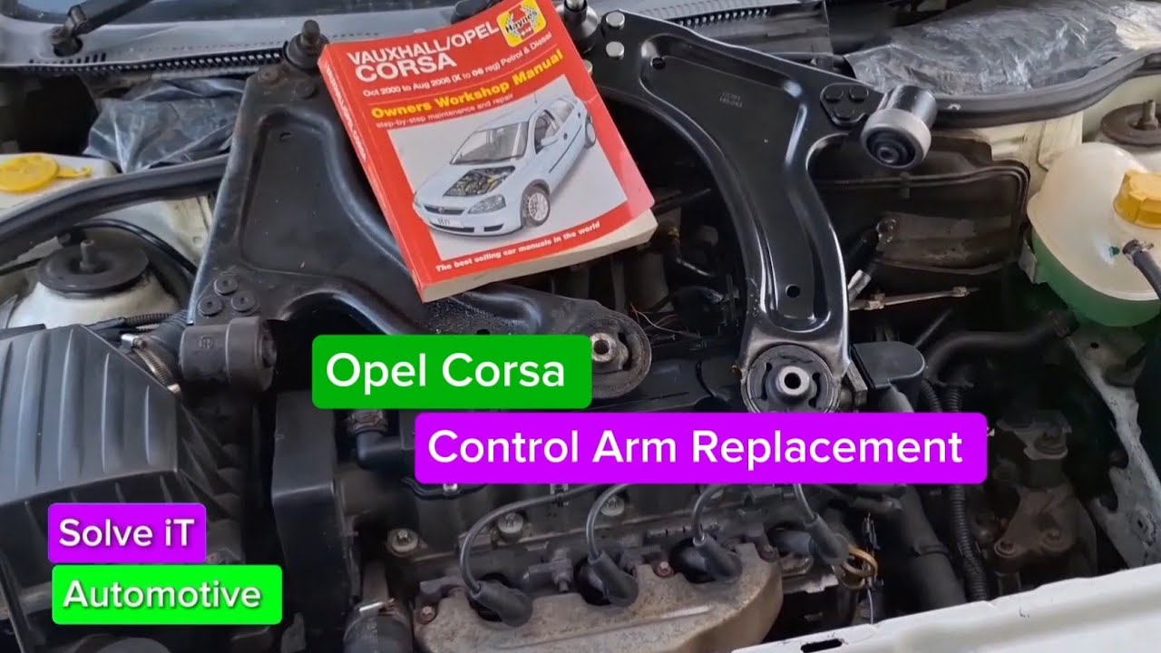 Opel Corsa Utility 1.4i Control Arm Replacement 