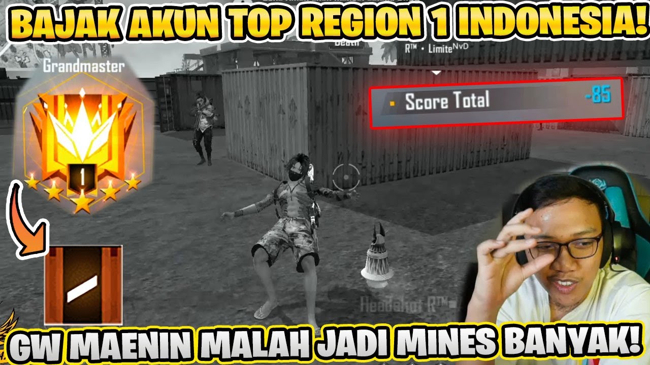 MAIN RANKED PAKE AKUN TOP GLOBAL 1! 24 JAM JADI TOP GLOBAL INDONESIA!