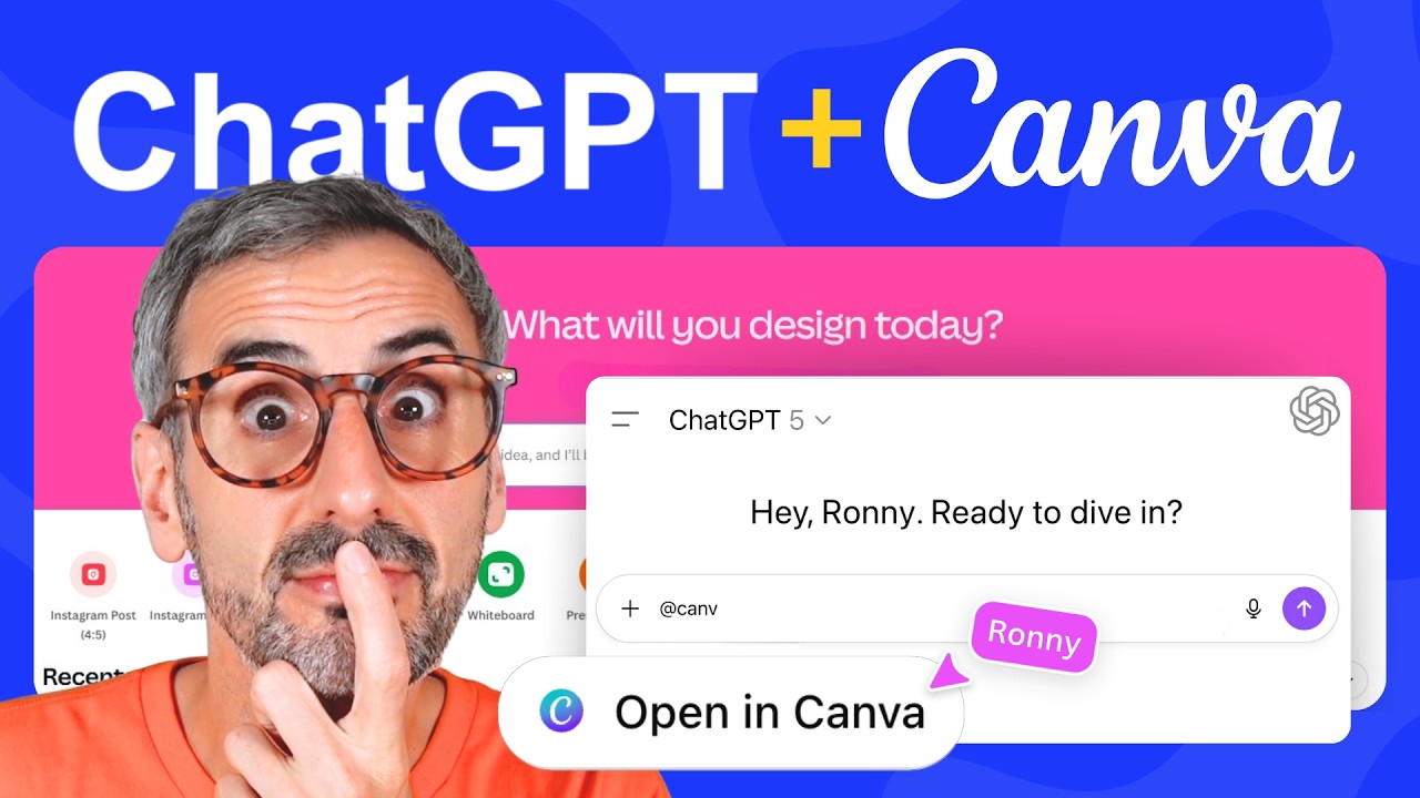 Теперь вы можете создавать дизайн с помощью Canva внутри ChatGPT!