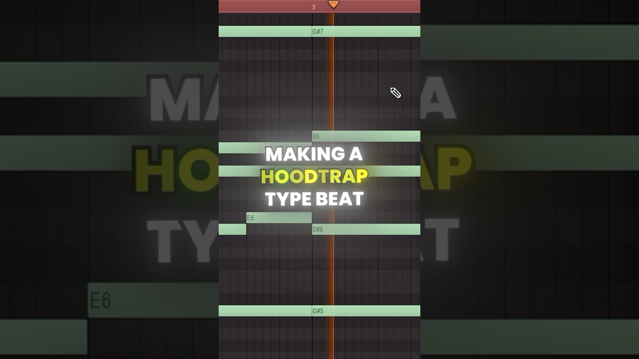 Making A HoodTrap Type Beat From Scratch #hoodtrap #producertips #flstudiotutorial #producer