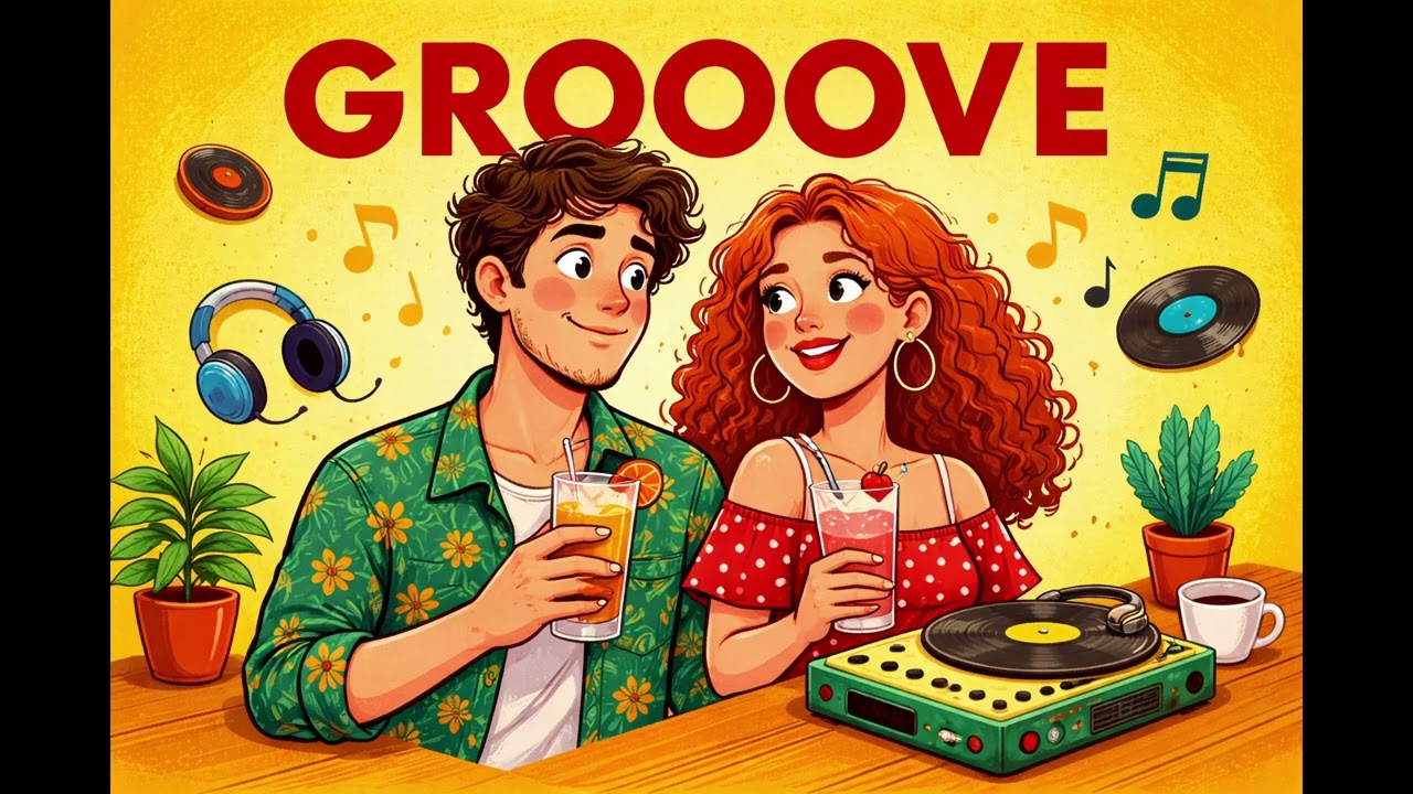 GROOVE POP Vol.1 | Warm Mood Groove Mix  | Laid-Back Lounge | Study & Work × Chill