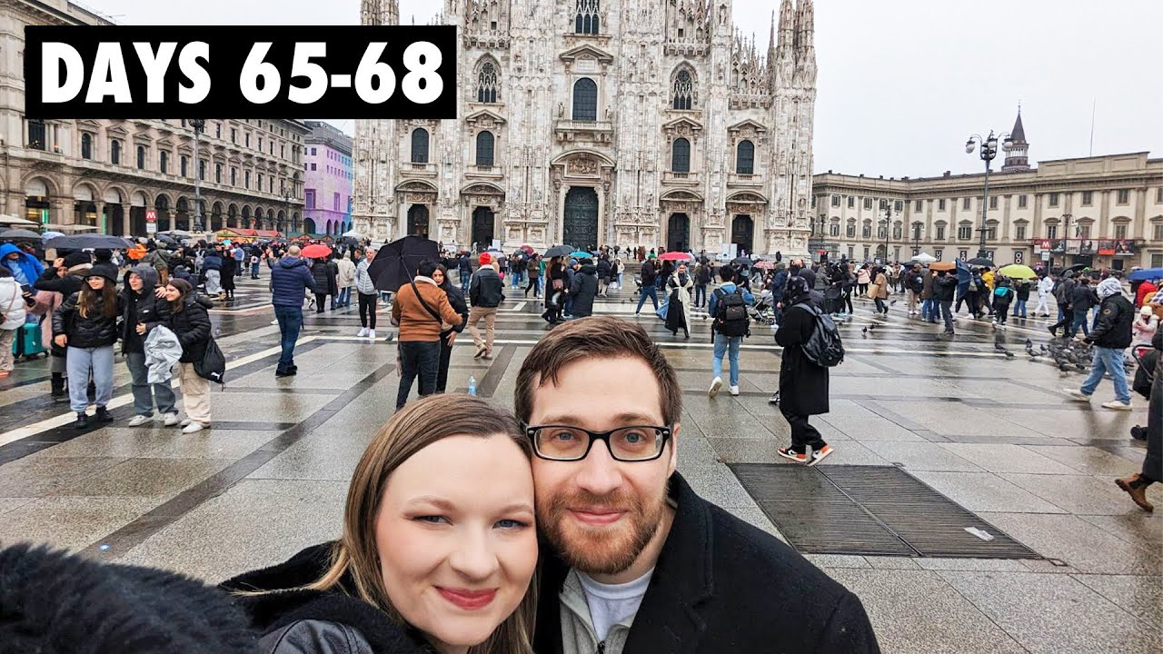 ВПЕРЁД в ИТАЛИЮ! 🇮🇹 | Наша первая остановка: МИЛАН!