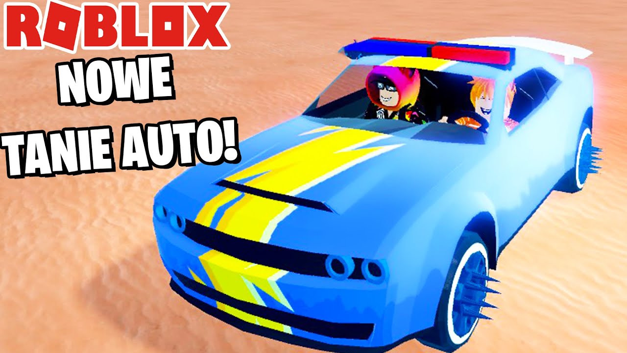 NOWE SUPER TANIE AUTO W JAILBREAK! - ROBLOX WIĘZIENIE