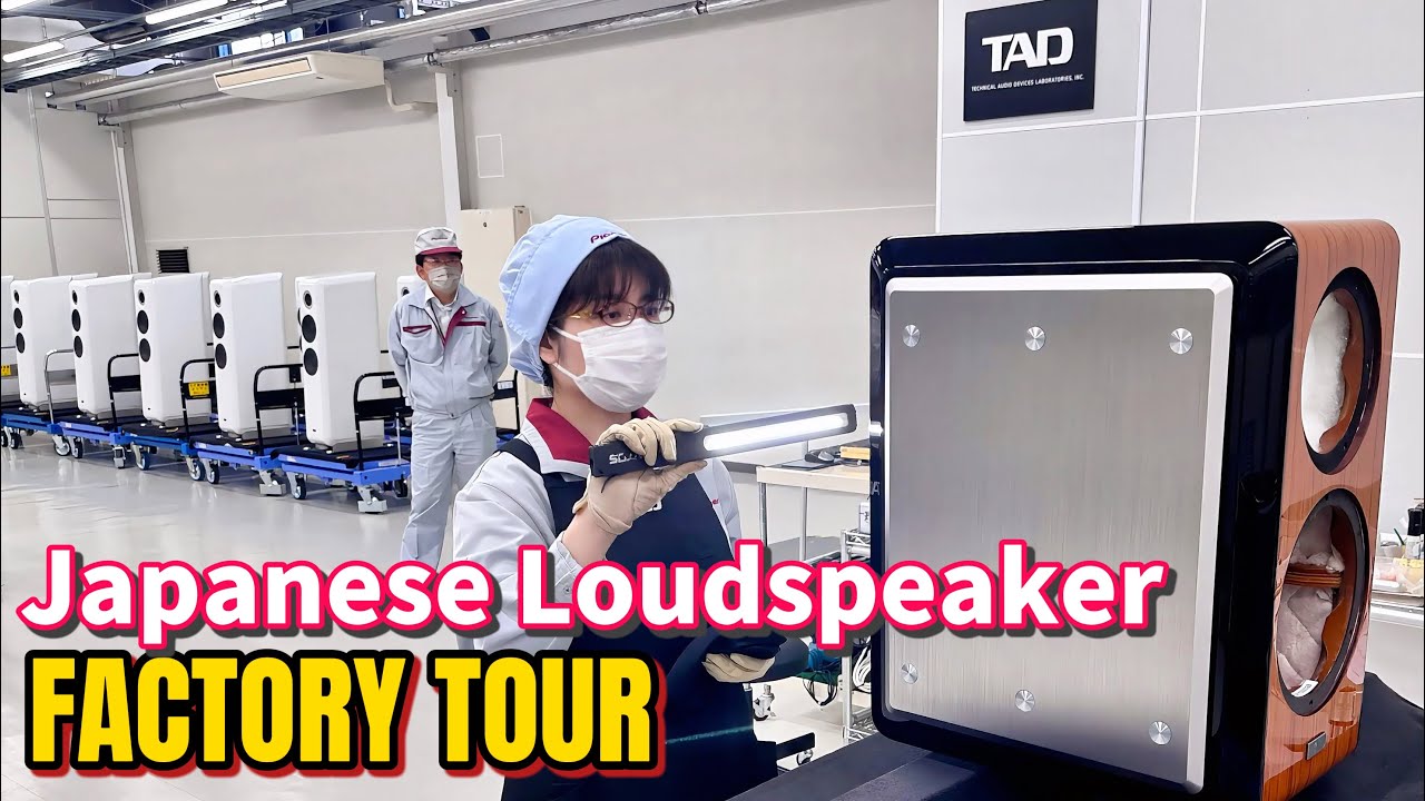 How Japan&rsquo;s Best Loudspeakers are Made | Technical Audio Devices TAD Factory Tour  