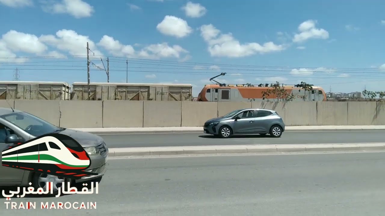 بصاج سيدي معروف قطار البضائع باتجاه تمدروست نواحي خريبكة