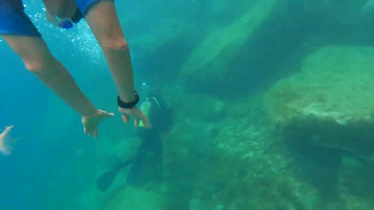 Snorkling at Playa de Amadores, Gran Canaria