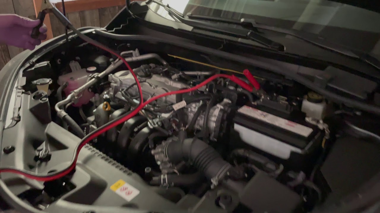 Toyota CH-R - Dead Battery Jump Start (EPB Unavailable)