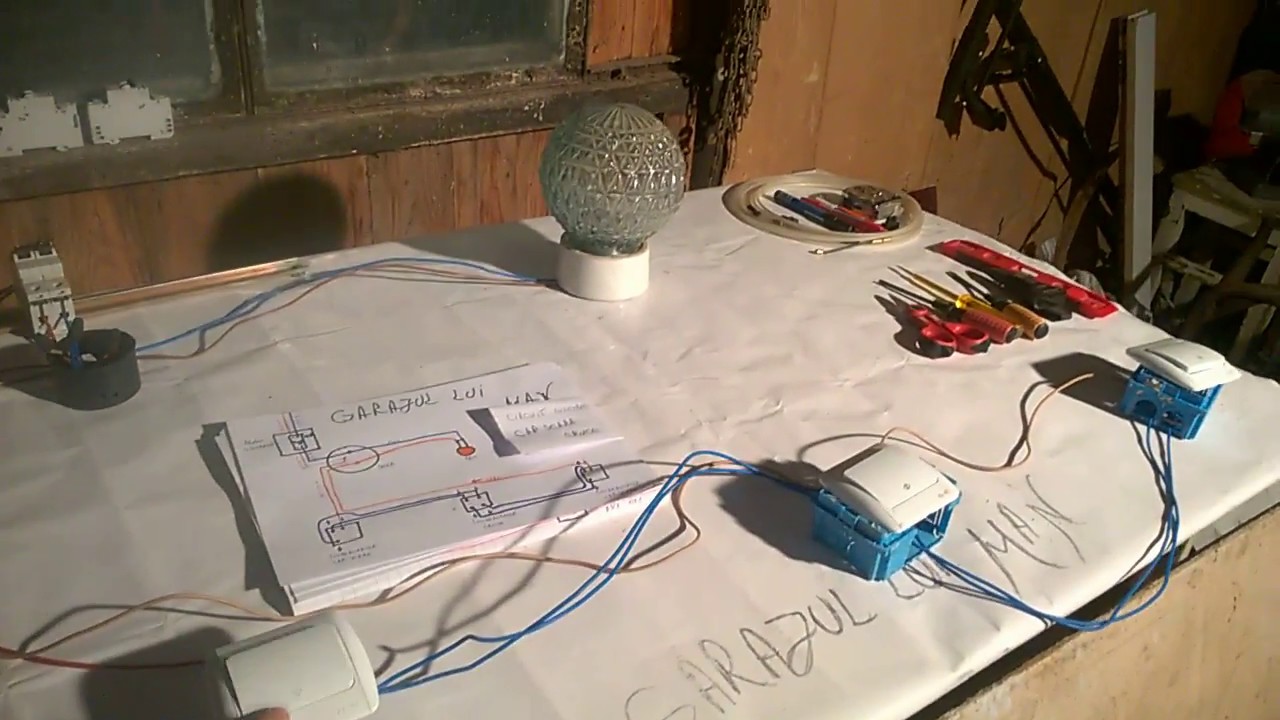 Circuit electric cap scara cruce