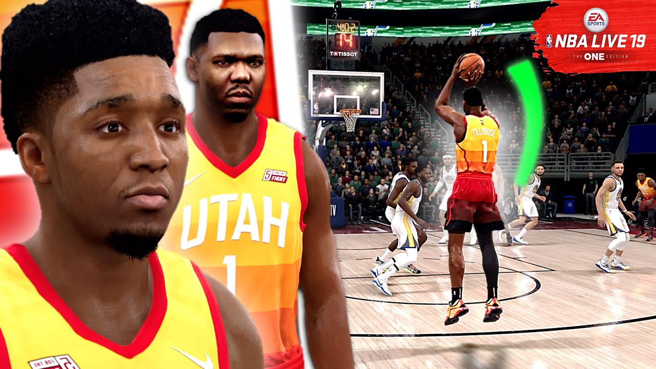NBA LIVE 19 My Career | Return Of A Series on NEXT GEN with the Utah Jazz Ep.1