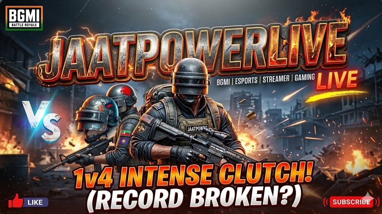 Full rush gameplay JaatPowerLive bgmi