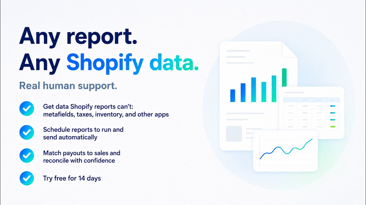 Report Pundit - Advanced and Custom Shopify Reporting Solution