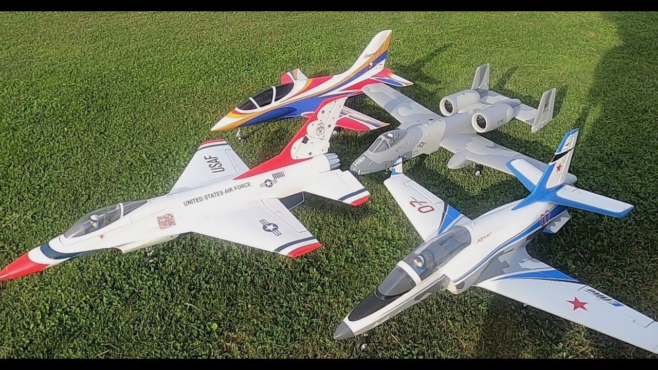 Speed runs!!! E-Flite Viper 70mm, Thunderbird 70mm, A-10 twin 64mm, and FMS Avanti V3 70mm!