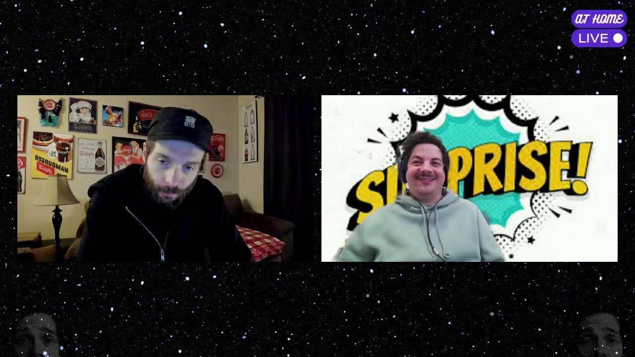 AT HOME WITH JAMES: Surprise!