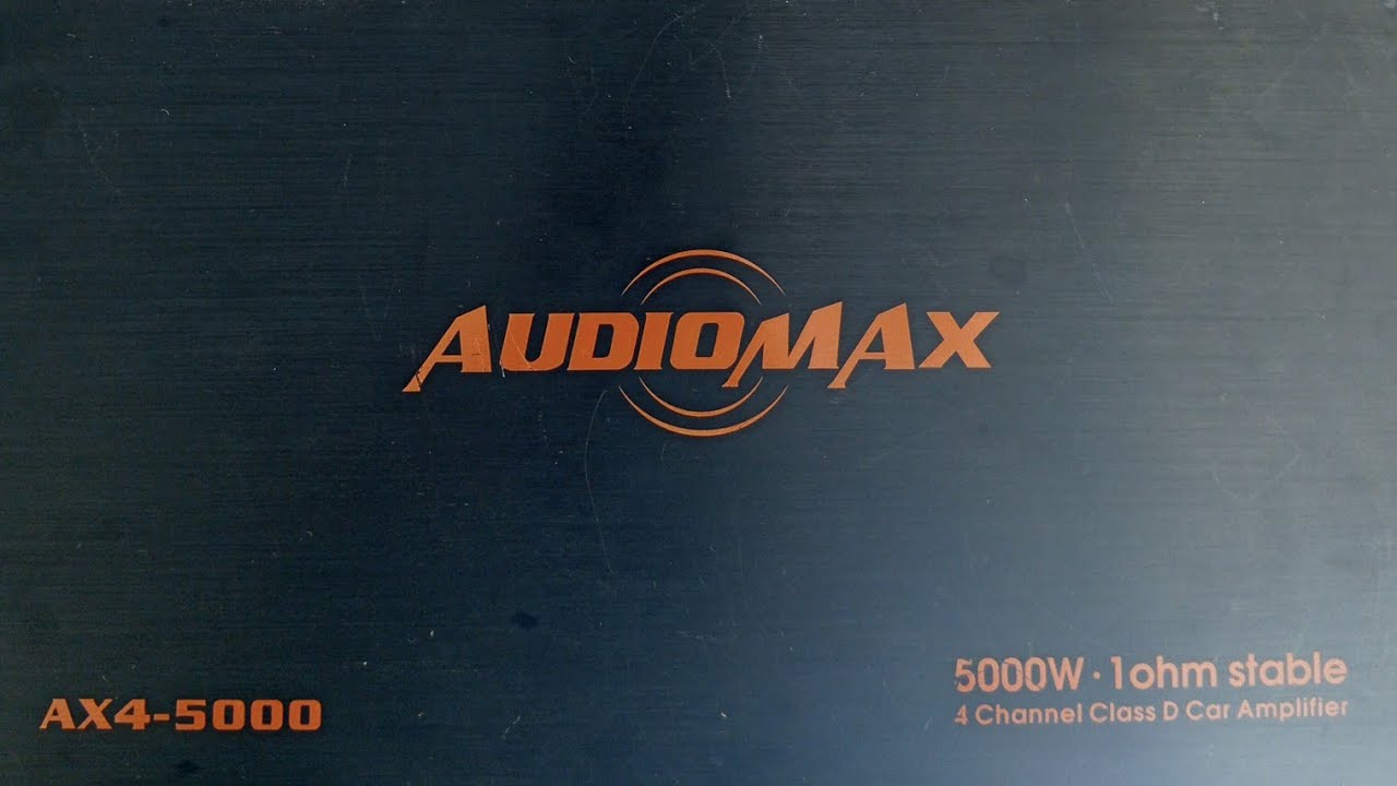 REPARACIÓN DE AMPLIFICADOR AUDIOMAX
