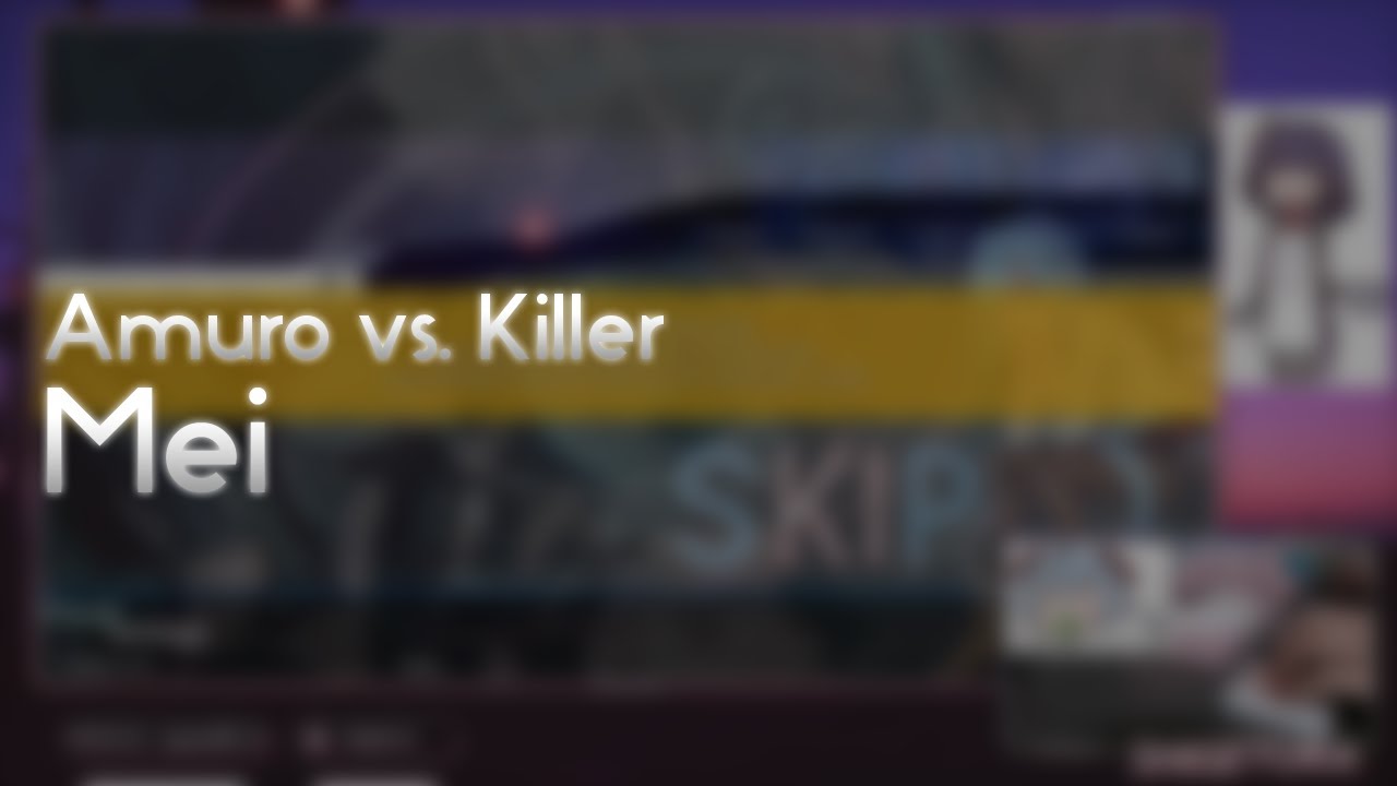 Amuro vs. Killer - Mei (Camellia's "Yomigae" Remix) [Resurrection] +HD 99.77% FC #1