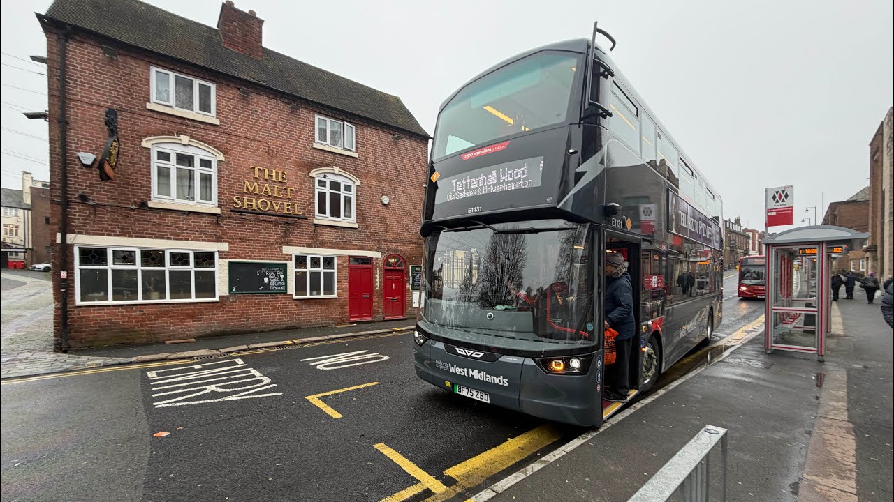  NX Electric1 Dudley → Sedgley → Goldthorn Park → Blakenhall → Wolverhampton → Tettenhall Wood