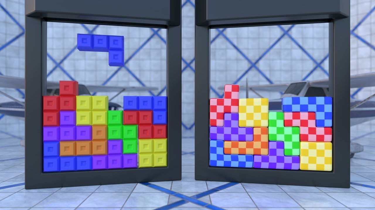 Hard vs Soft body TETRIS