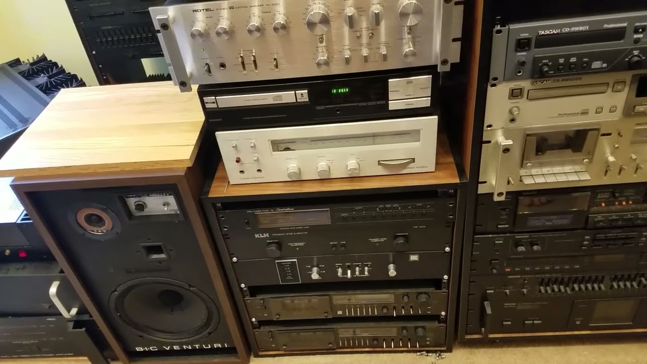 The Stereo Equipment you've always wanted.. Episode 36.. BIC Venturi Formula IV Speakers