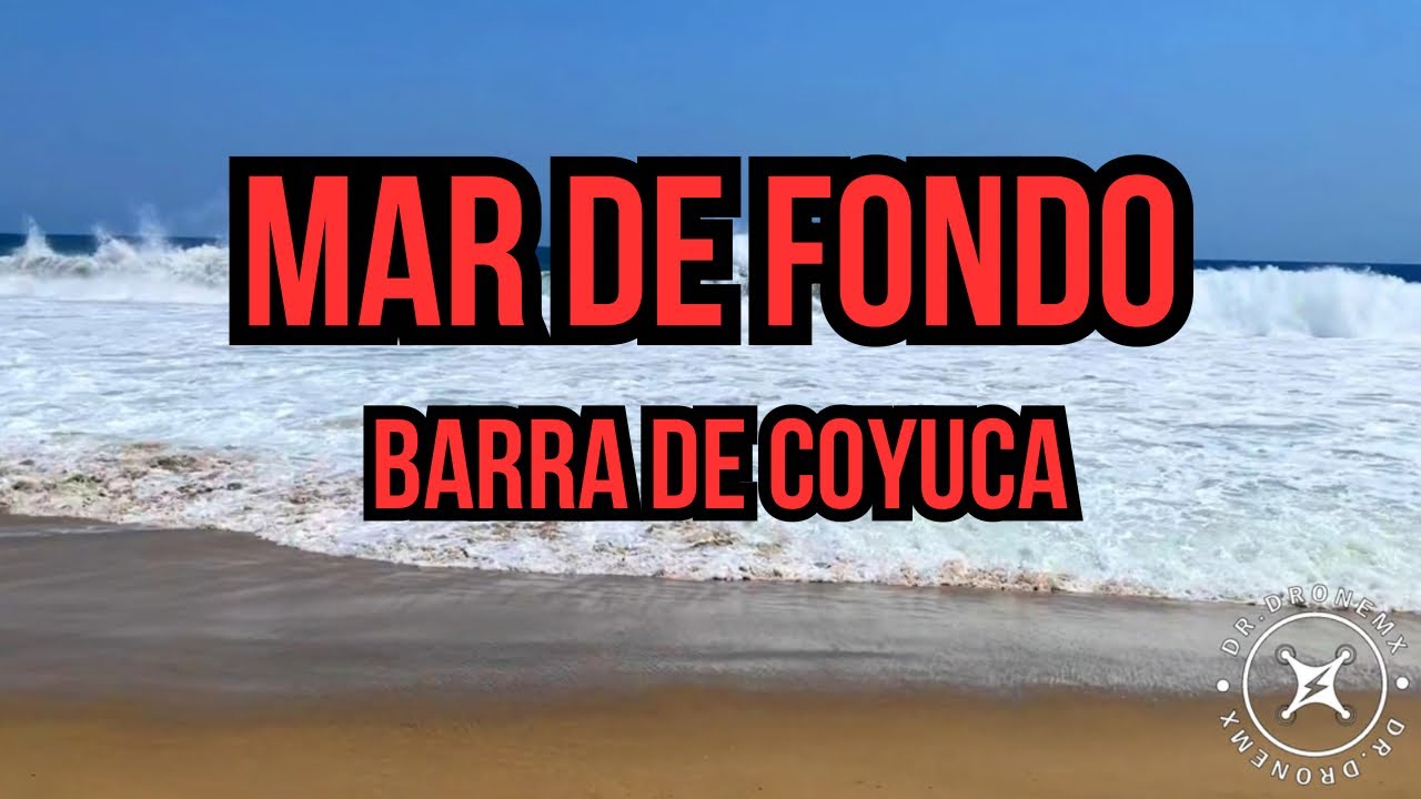 Alerta de mar de fondo en las playas de Guerrero.
