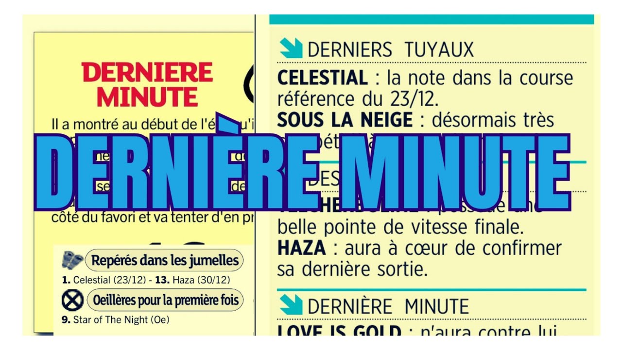 DERNI&Egrave;RE MINUTE LA PYRAMIDE DES CHANCES LE PARISIEN PRIX DE CHERBOURG VENDREDI 23.01.2026 #explore#
