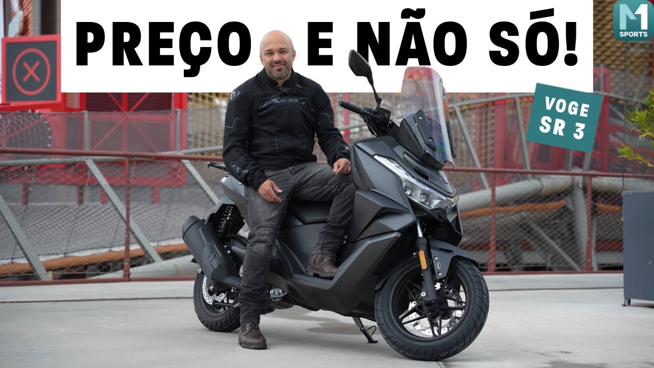 Voge SR3 - Equipamento e preço!