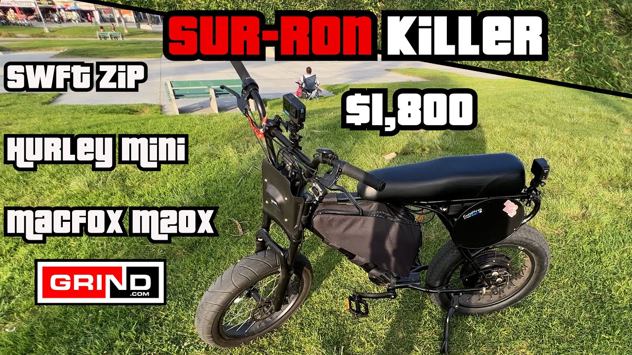 72V Upgrade Your Swft Zip & Hurley Mini Swell & Macfox M20X To Be A Surron & Super 73 E-Bike Slayer
