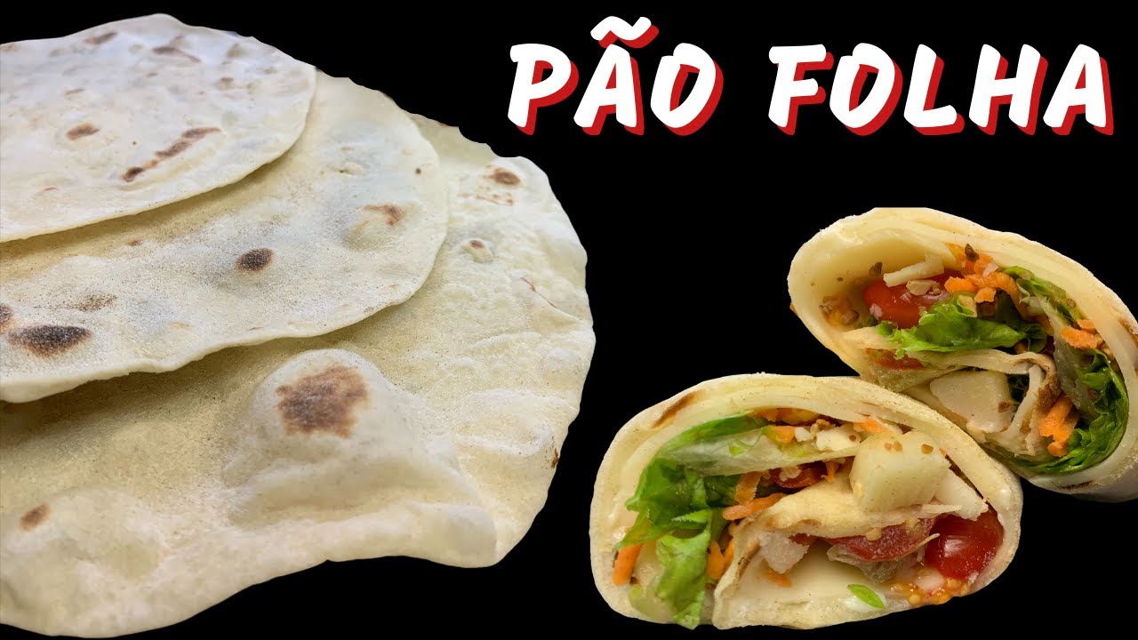 Pão Folha !!! Fácil e Rápido !!! Seu sanduíche nunca será mais o mesmo !!!