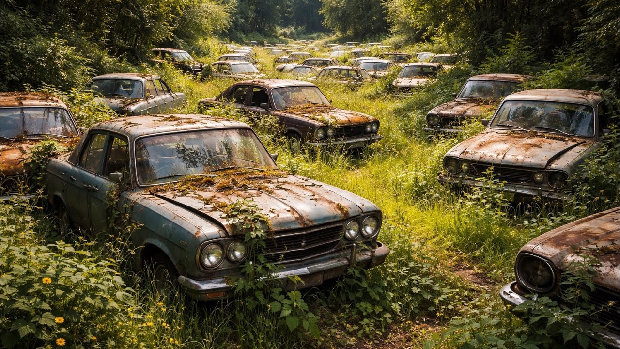 DES VOITURES  DE LUXE ABANDONNÉES DANS CET URBEX...! (urbex)