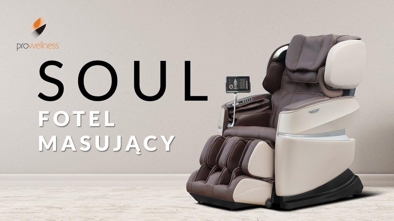 Fotel masujący Soul marki Pro-Wellness. Prezentacja produktu.