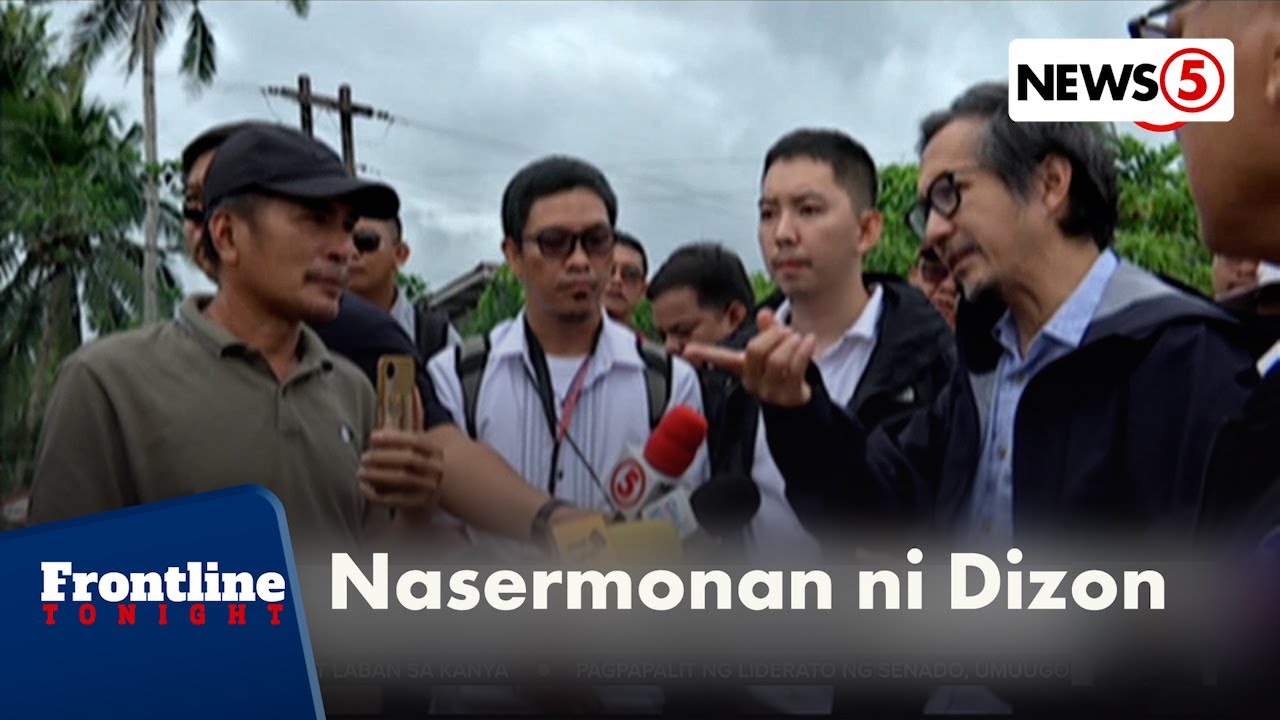 Ilang opisyal sa DPWH Samar, nasermunan ni Sec. Dizon | Frontline Tonight