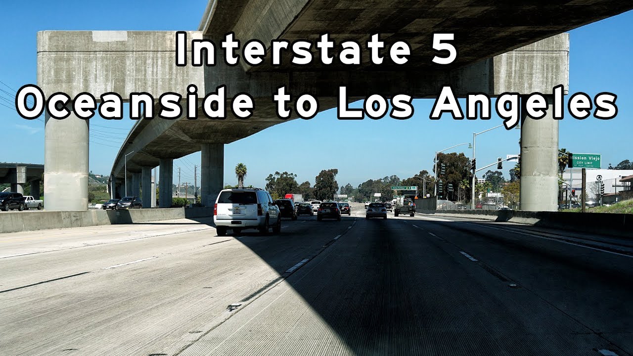 Interstate 5 - Oceanside to Los Angeles, California - 2018/03/29