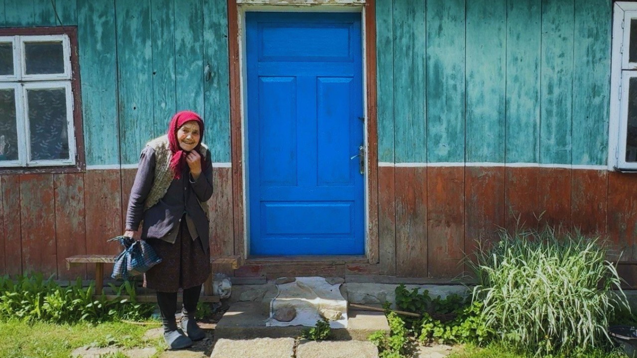 The Simple Life of an 85-Year-Old Woman: A Hard Summer Day in a Remote Mountain Village