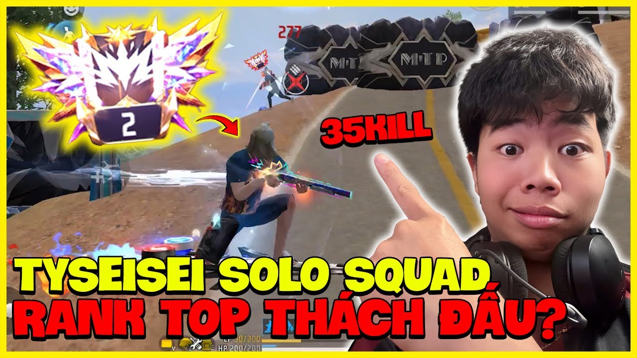 TRẬN RANK CUỐI MÙA CỦA TOP 2 SEVER VN | FREE FIRE #tyseisei 