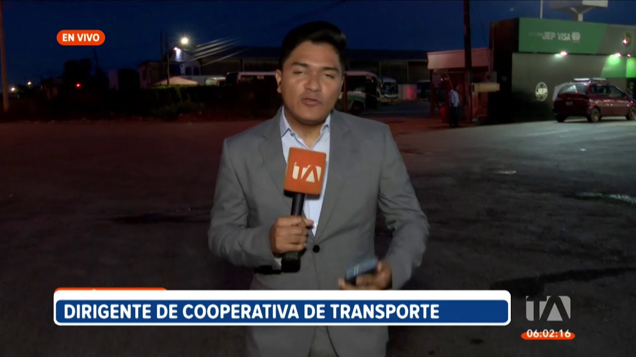 C&aacute;maras de seguridad captaron el asesinato del Presidente de una cooperativa de transporte de Dur&aacute;n