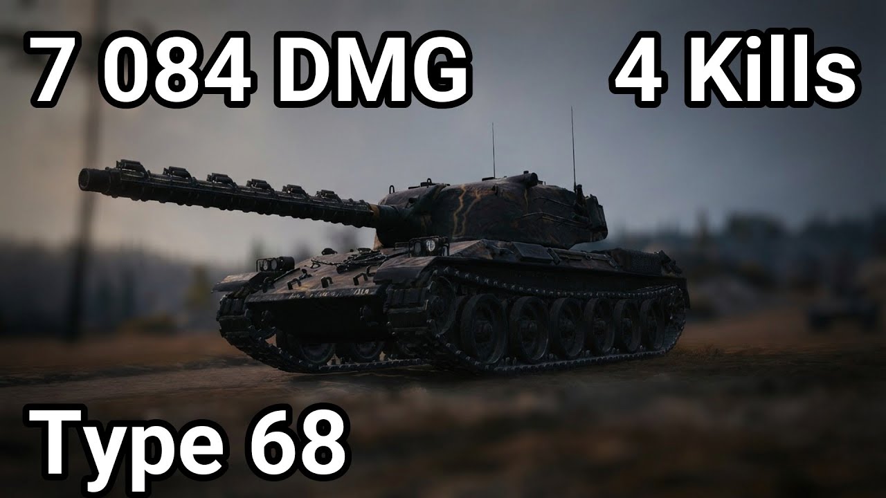 Type 68: 7K DAMAGE - HYDROPNEUMATIC SUSPENSION MASTERCLASS | WoT