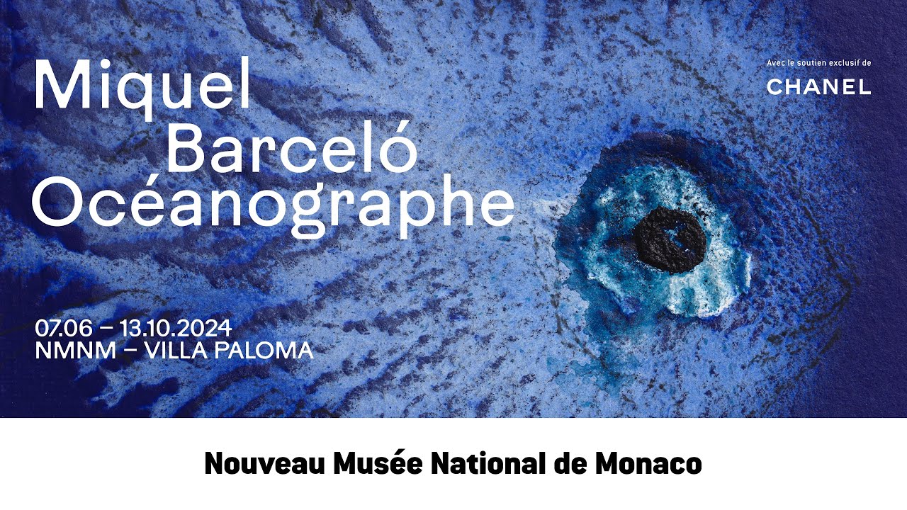 Teaser de l'exposition « 𝗠𝗶𝗾𝘂𝗲𝗹 𝗕𝗮𝗿𝗰𝗲𝗹𝗼́, 𝗼𝗰𝗲́𝗮𝗻𝗼𝗴𝗿𝗮𝗽𝗵𝗲 » au NMNM - Villa Paloma
