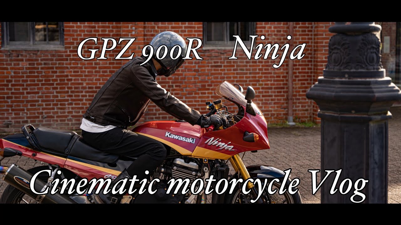 Kawasaki GPZ900R Ninja - Cinematic Motorcycle Vlog | 4K
