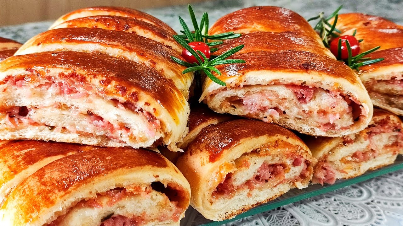 Aquele PÃO DE FRIOS da padaria agora você vai fazer na SUA CASA
