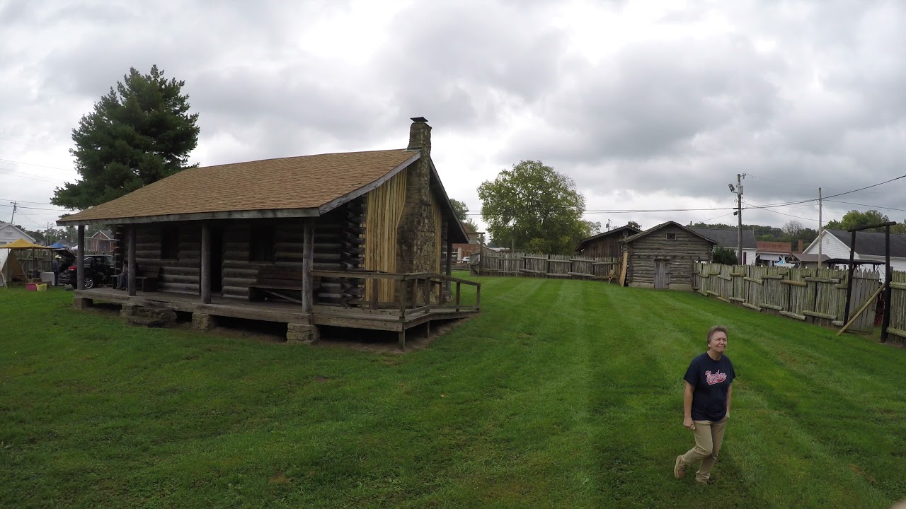 1812 Fort - Fort Vallonia Indiana Territory - Matt Mattson Video