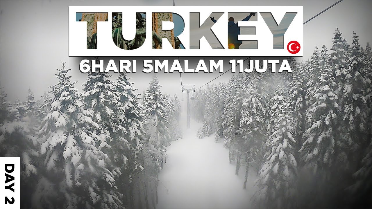 GAGAL TOTAL! RASAIN SALJU PERTAMA & SARAPAN DI DESA  (LIBURAN PUAS KE TURKEY CUMA 11 JUTA) - DAY 2