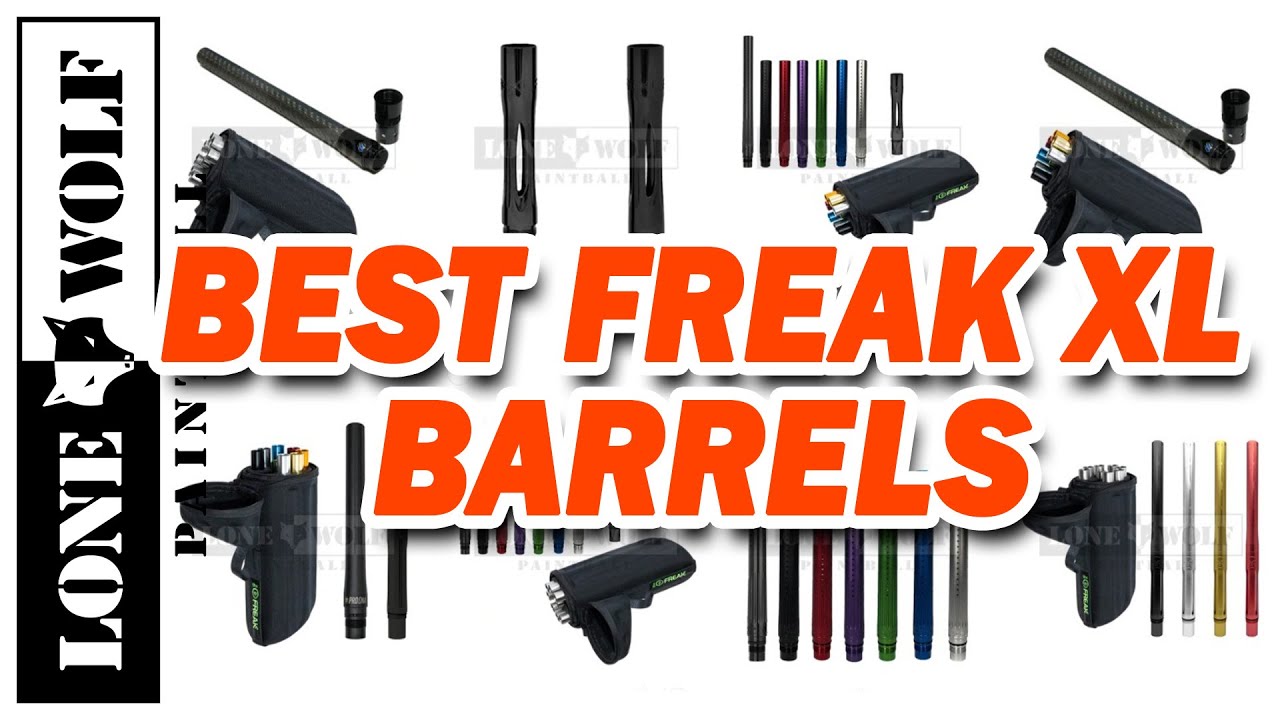 Freak XL Barrel Comparison Features and Who's the Lightest Weight | Lone Wolf Paintball