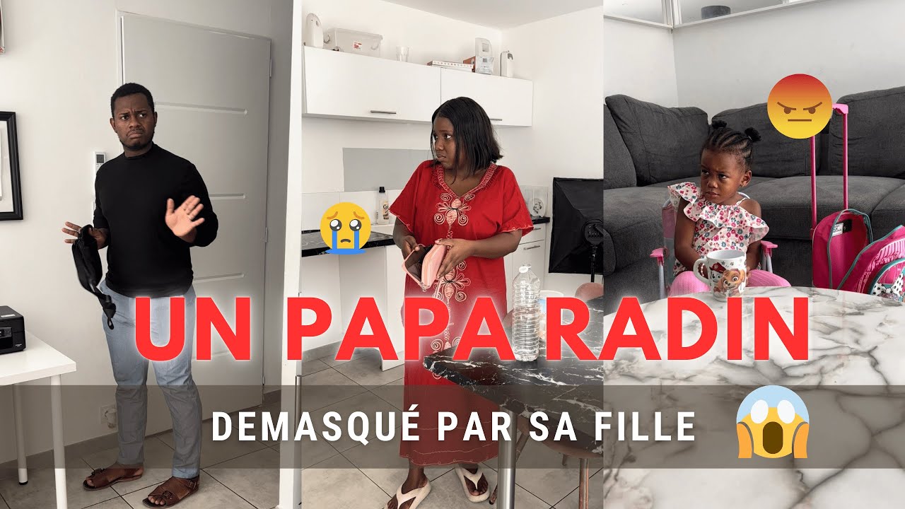 MON PAPA EST RADIN😡My dad's stingy😫 @BabyLuke_  #babymatifa #matifa #tiktok #funny #papa #family