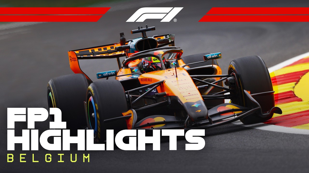 FP1 Highlights | 2026 Belgian Grand Prix