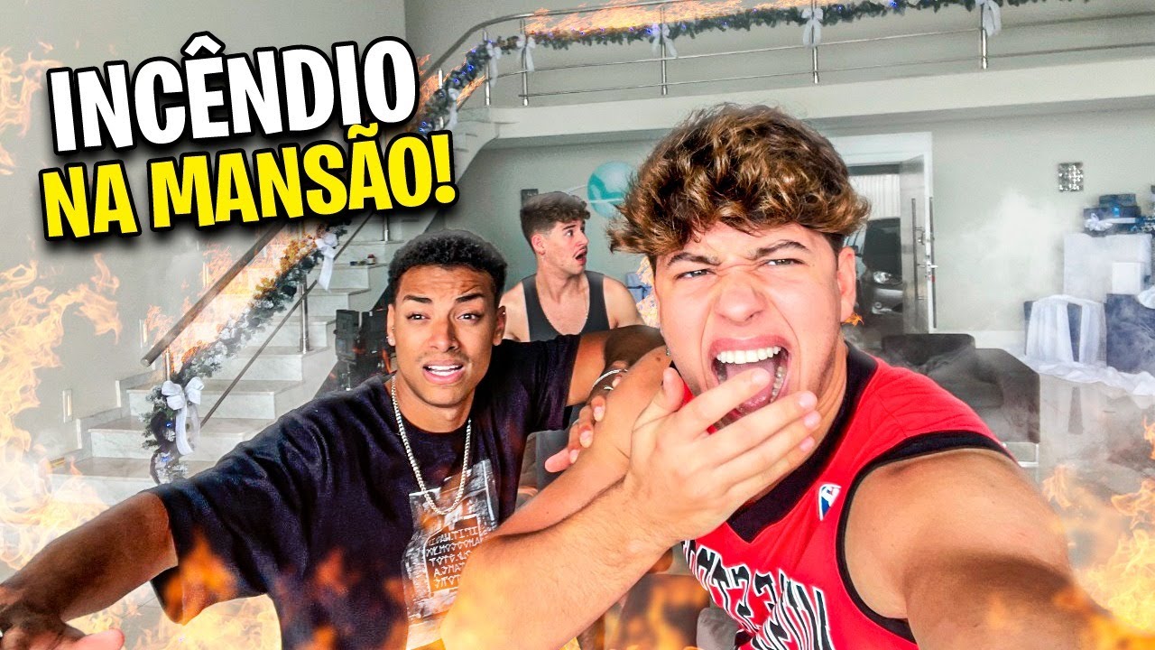 A MANSÃO DE NATAL PEGOU FOGO! (TROLLAGEM)