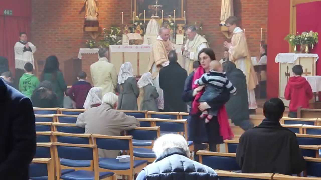 The Manner of Receiving Holy Communion