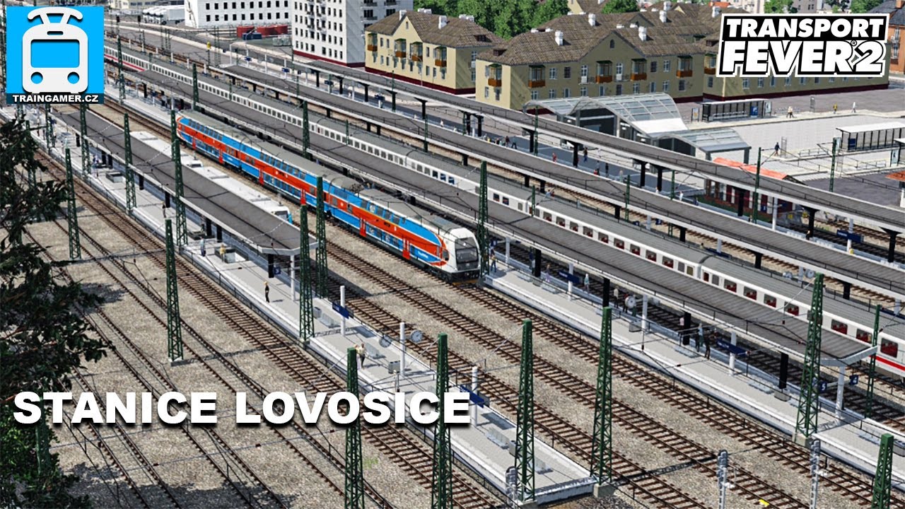 Transport Fever 2: Stanice Lovosice