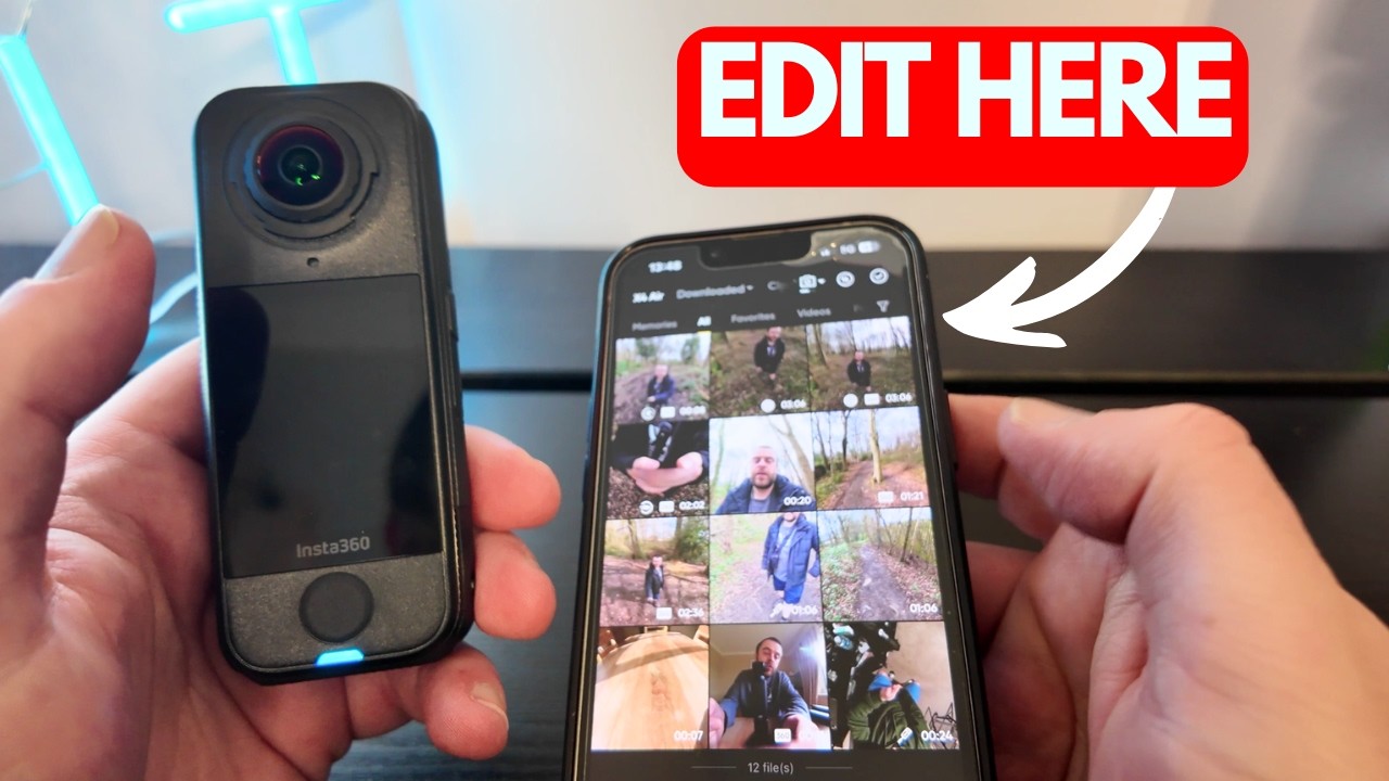 Get Started Editing Insta360 X4 air Footage Today